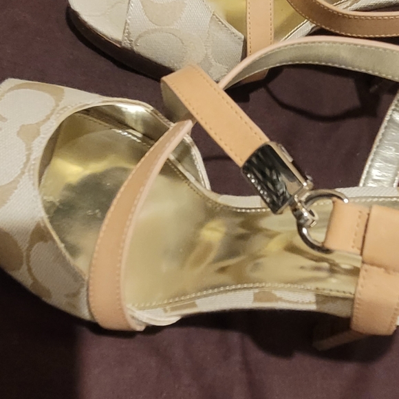 Coach Strappy Heels - Picture 3 of 4